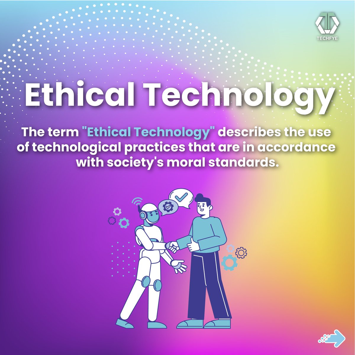 Techfyeinit's tweet image. In a tech-driven world, ethical technology is important because we must continually assess our technological advancement. In this post, let&apos;s explore ethical technology, it&apos;s importance, and it&apos;s effects.

#EthicalTech #ethicaltechuse #ethicaltechnology #EthicsInTech