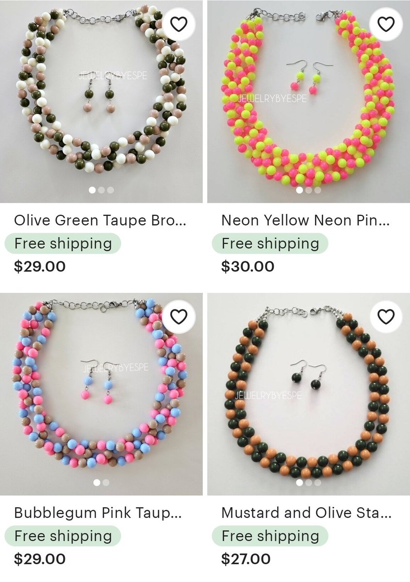 Braided Chunky Necklaces 💌
jewelrybyespe.etsy.com

#fashionstyle #handmade #Unique #Jewelry #boutique #colorblocking #Ombre #springlook ##summervibes #fashionhaul #fashionlover #outfitideas #girlsfashion #preppyfashion #casualstyle #whattowear #gamedayoutfit