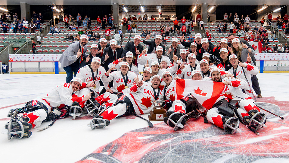 🇨🇦🏆🇨🇦🏆🇨🇦🏆🇨🇦🏆🇨🇦 WORLD CHAMPIONS! CHAMPIONS DU MONDE! #Calgary2024 | #ParaIceHockey