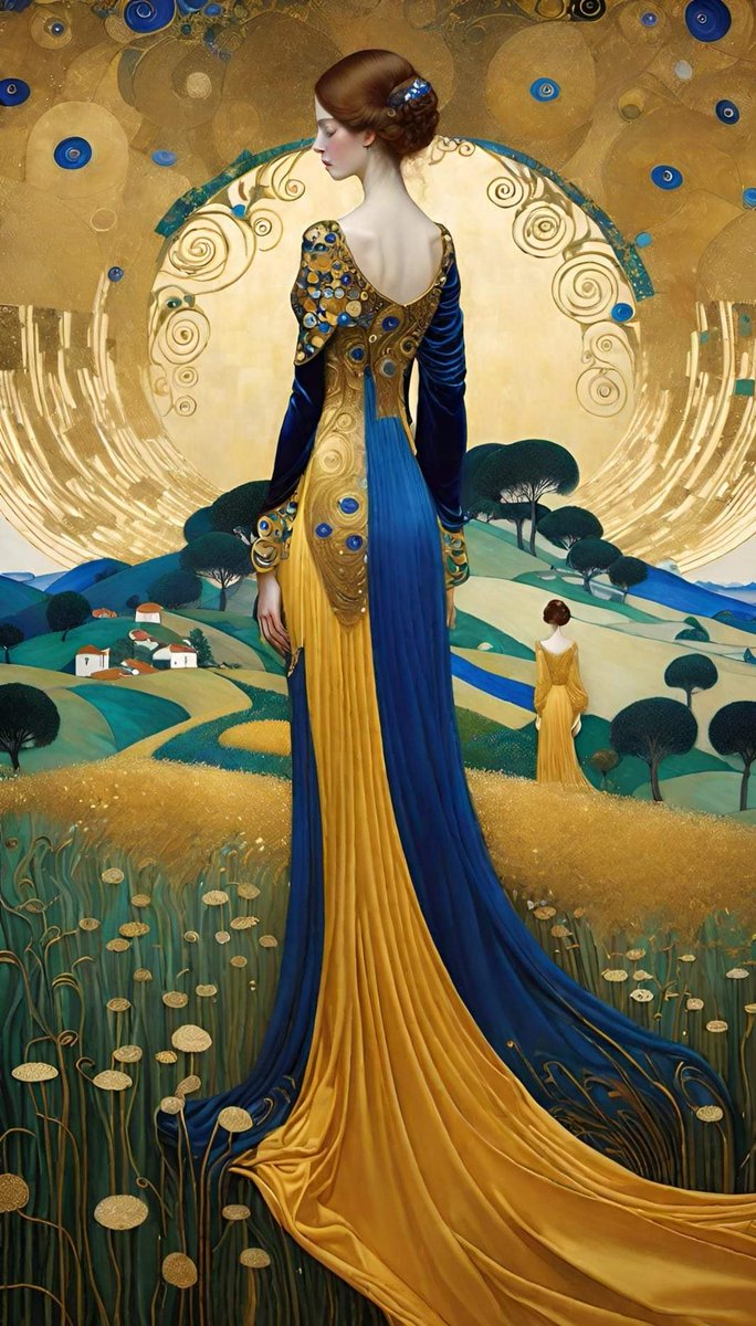 Klimt style