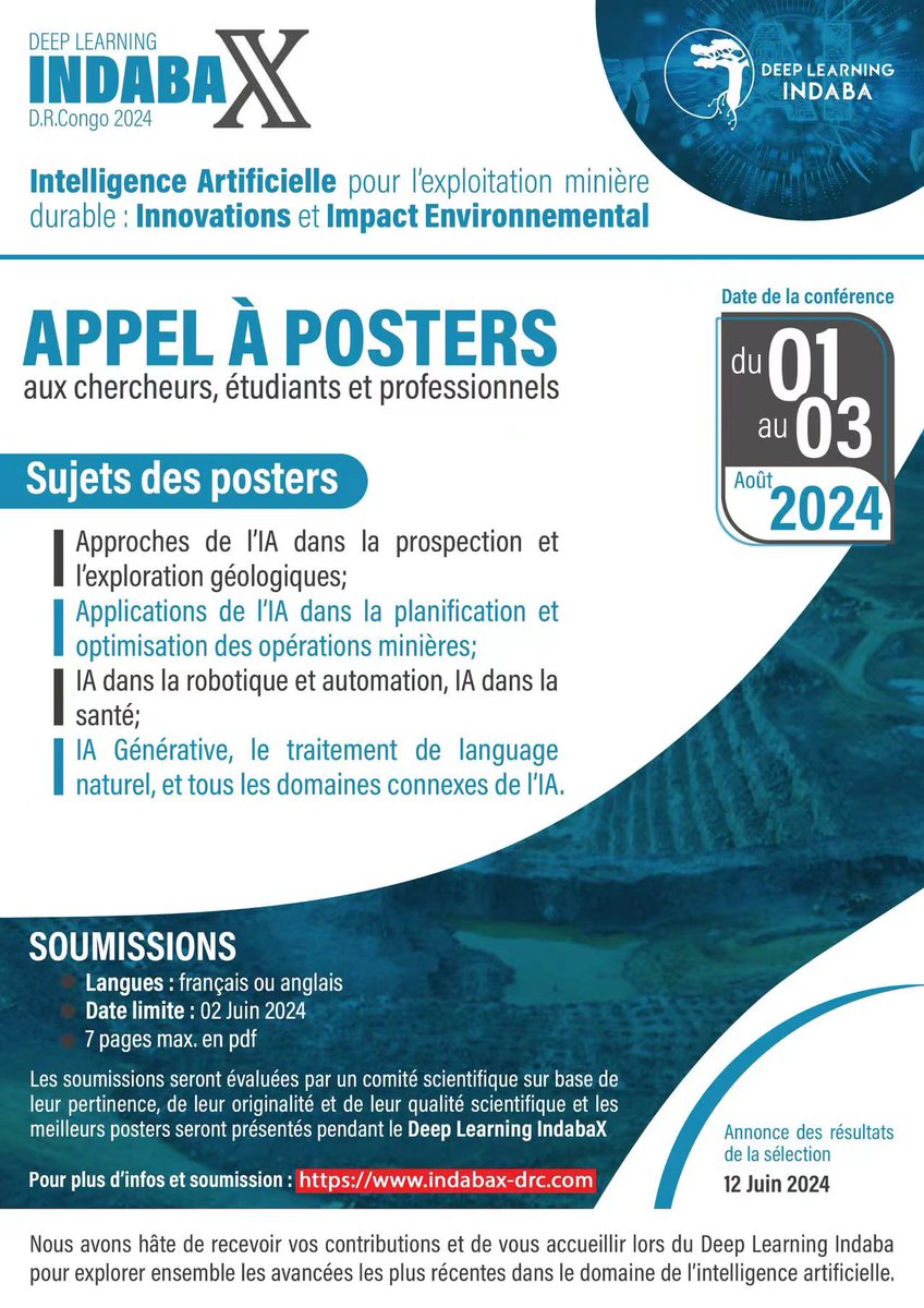 IndabaX DRC tweet media