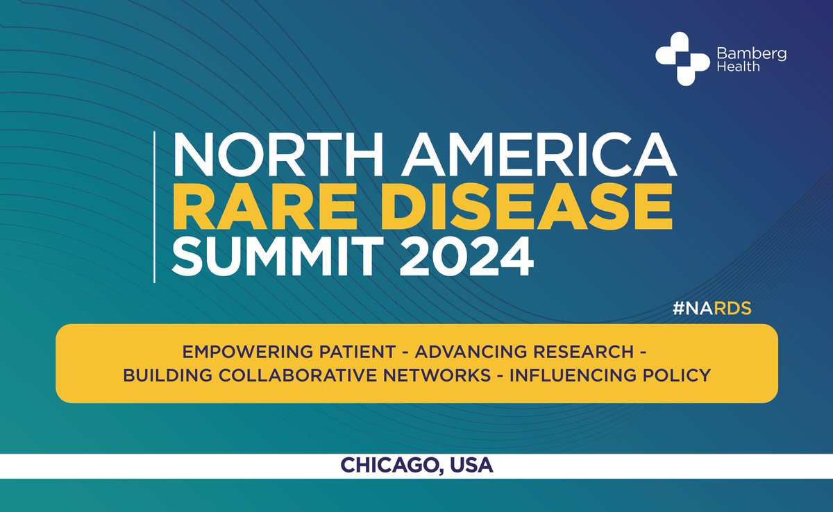 Register at bit.ly/NARDS2024 to see our Chief Medical Officer Millan Patel on the Accelerating the Path to Orphan Drug Development, innovative Gene Therapy and Genomics panel at <a href="/BambergHealth/">Bamberg Health</a>’s 2024 North America Rare Disease Summit! 
#NARDS