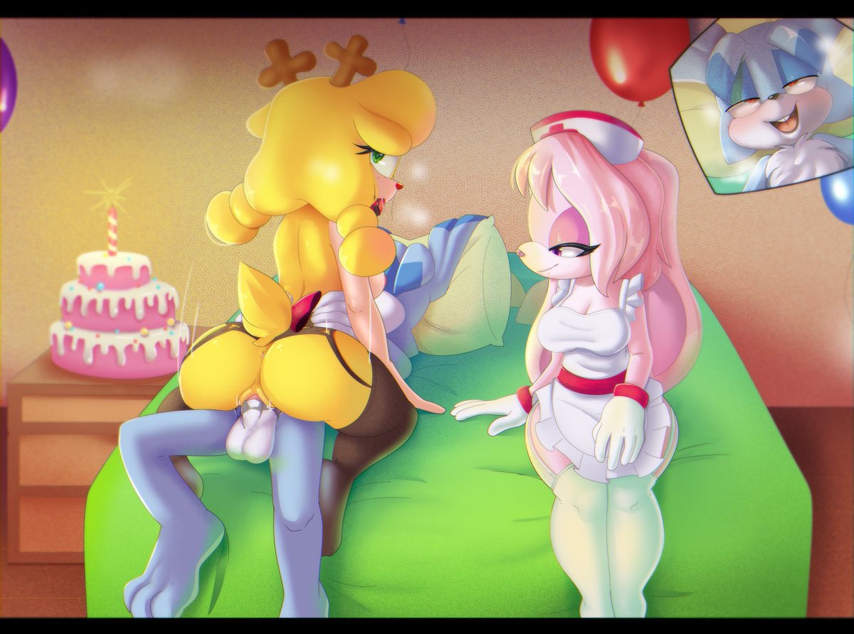 For <a href="/FrostyWisp/">Frosty Wisp🔞</a> Thank you! 🎂