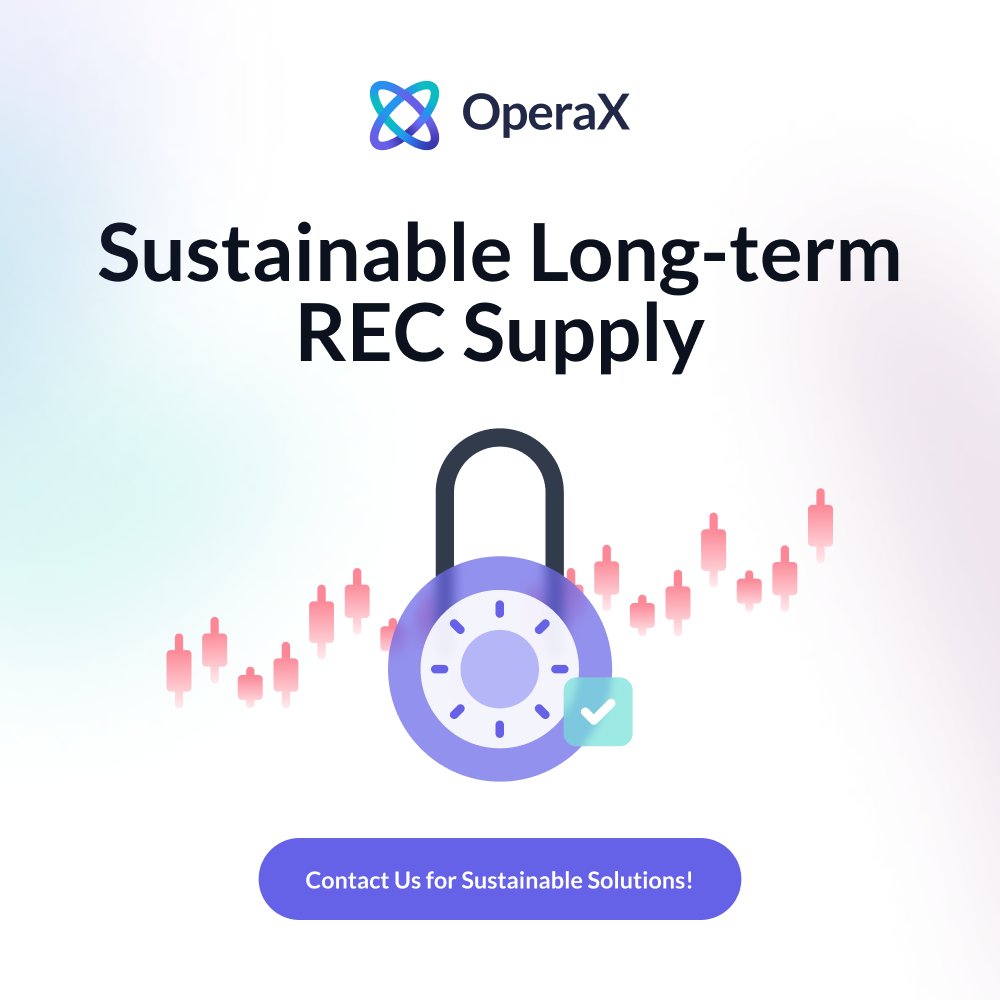 InterOpera (@interoperagroup) on Twitter photo 📈 Ensure Stable #RECs Supply & Mitigate Market Price Risks
Attain Your Long-term Sustainability Objectives to
✅ Lock In Predetermined Prices Through REC Supply Agreements
✅ Ensure Access to Quality Supply
✅ Minimise Risk and Avoid Volatility Effectively
Contact us today!🌱 📈 Ensure Stable #RECs Supply & Mitigate Market Price Risks
Attain Your Long-term Sustainability Objectives to
✅ Lock In Predetermined Prices Through REC Supply Agreements
✅ Ensure Access to Quality Supply
✅ Minimise Risk and Avoid Volatility Effectively
Contact us today!🌱