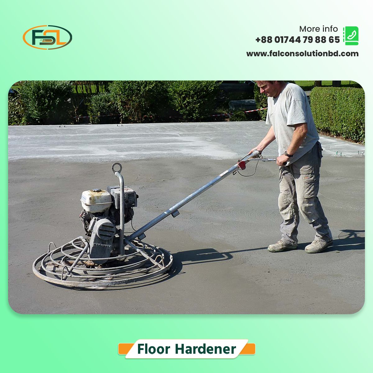 Say goodbye to cracks and imperfections, and hello to a sleek, durable surface that shines. 🌟
#Floor_Hardener_in_Bangladesh #FloorHardener #Industrial_Floor_Hardener_in_Bangladesh
#floor_hardener_solution #Floor_Hardener_System #FalconSolutionLtd #FloorHardener #ConcreteRevival