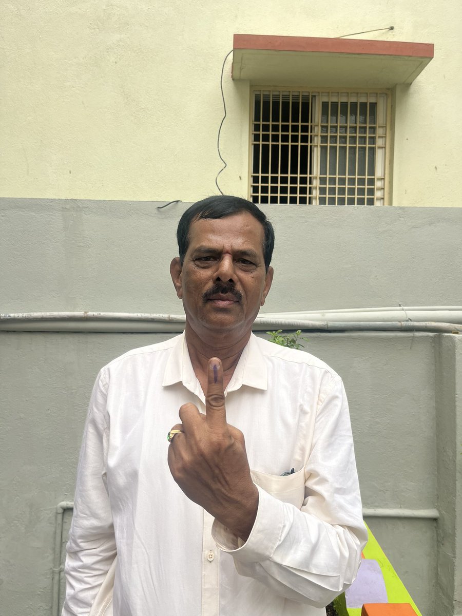 kgrchowdary's tweet image. Casted my vote today