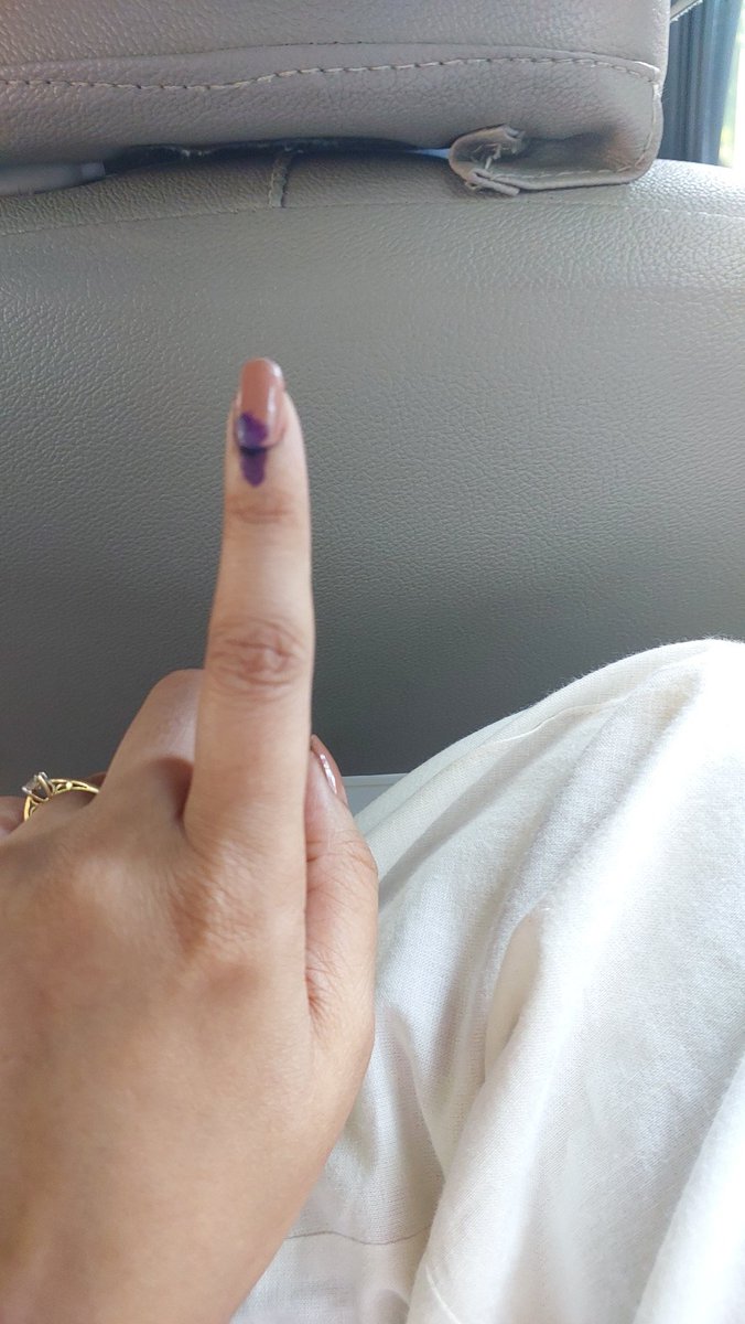Done. Pune, go vote!

#ElectionDay #LokSabaElections2024 #PuneLokSabha #Vote