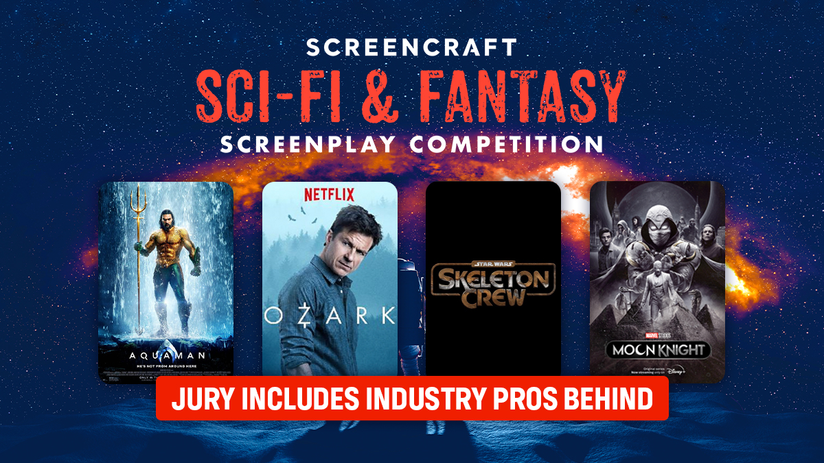 Our jury includes fans of the sci-fi and fantasy genre; industry professionals who know great storytelling and love great science fiction. Featuring execs from Zero Gravity, Pride of Gypsies, and those behind franchises like STAR WARS and X-MEN. Details: screencraft.org/scifi/