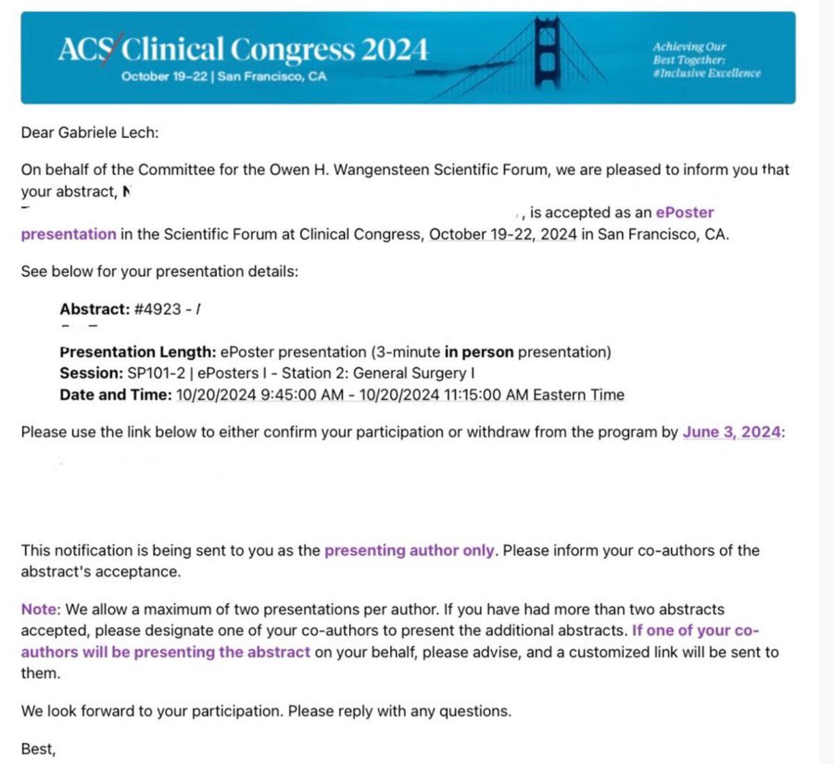 Diego Lima, MD MSc (@dilaurentino) on Twitter photo Congratulations to our research team with 3 presentations in the next ACS clinical Congress. Hard work pays off!!! 🔥 🔥<a href="/PatriciaMrcln/">Patricia Marcolin</a> <a href="/acrasador/">Ana Caroline Rasador, MD</a> <a href="/carlosabs99/">Carlos Silveira, MD</a> <a href="/JoaoKasakewitch/">João Pedro Kasakewitch, MD MPH</a> <a href="/NogueiraRaquel_/">Raquel Nogueira</a> <a href="/MontefioreSurg/">Montefiore Surgery</a> <a href="/MontefioreNYC/">Montefiore Health System</a> <a href="/EinsteinMed/">Albert Einstein College of Medicine - Official</a> <a href="/Lech_GE/">Gabriele Lech</a> <a href="/balt/">Balt</a> #SoMe4Surgery #medX #surgX Congratulations to our research team with 3 presentations in the next ACS clinical Congress. Hard work pays off!!! 🔥 🔥<a href="/PatriciaMrcln/">Patricia Marcolin</a> <a href="/acrasador/">Ana Caroline Rasador, MD</a> <a href="/carlosabs99/">Carlos Silveira, MD</a> <a href="/JoaoKasakewitch/">João Pedro Kasakewitch, MD MPH</a> <a href="/NogueiraRaquel_/">Raquel Nogueira</a> <a href="/MontefioreSurg/">Montefiore Surgery</a> <a href="/MontefioreNYC/">Montefiore Health System</a> <a href="/EinsteinMed/">Albert Einstein College of Medicine - Official</a> <a href="/Lech_GE/">Gabriele Lech</a> <a href="/balt/">Balt</a> #SoMe4Surgery #medX #surgX