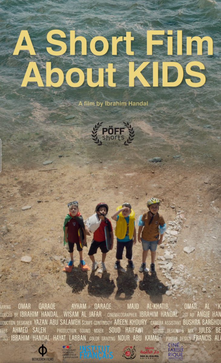 The fact that this wasn’t getting pushed during festival is giving me pause. Thankful to have caught it before EOD.

This Palestinian short gives a small glimpse into a day in Bethlehem for a group of Palestinian boys.

It’s important now more than ever to share these stories.