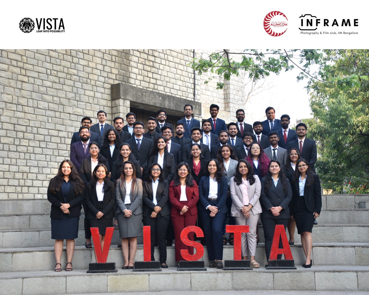 To the outgoing Organising Committee Members of VISTA'23, the annual Business Summit of IIM Bangalore, our community expresses heartfelt #gratitude for your efforts throughout AY 023–24. Best #wishes for your future.#iimb #IIMBangalore #stonewalls #LifeAtIIMB #ThePlaceToB