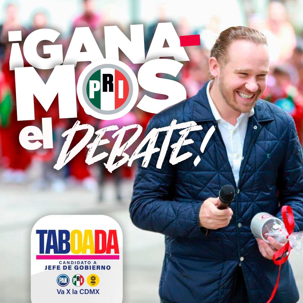 A la CDMX le espera un gran futuro junto a <a href="/STaboadaMx/">Santiago Taboada</a> como Jefe de Gobierno, porque tiene un panorama claro de lo que se necesita para transformar la capital del país. #ElCambioViene
#TaboadaEsSeguridad
#ElJefeTaboada

<a href="/IRHnacional/">ggg</a> <a href="/PRI_Nacional/">PRI</a> <a href="/AccionNacional/">Acción Nacional</a> <a href="/PRDMexico/">PRD</a>