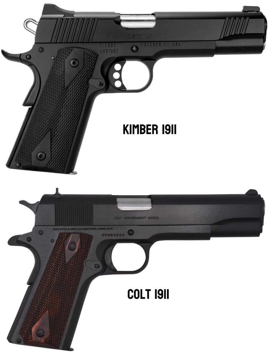 Which is better, Kimber 1911 or Colt 1911?