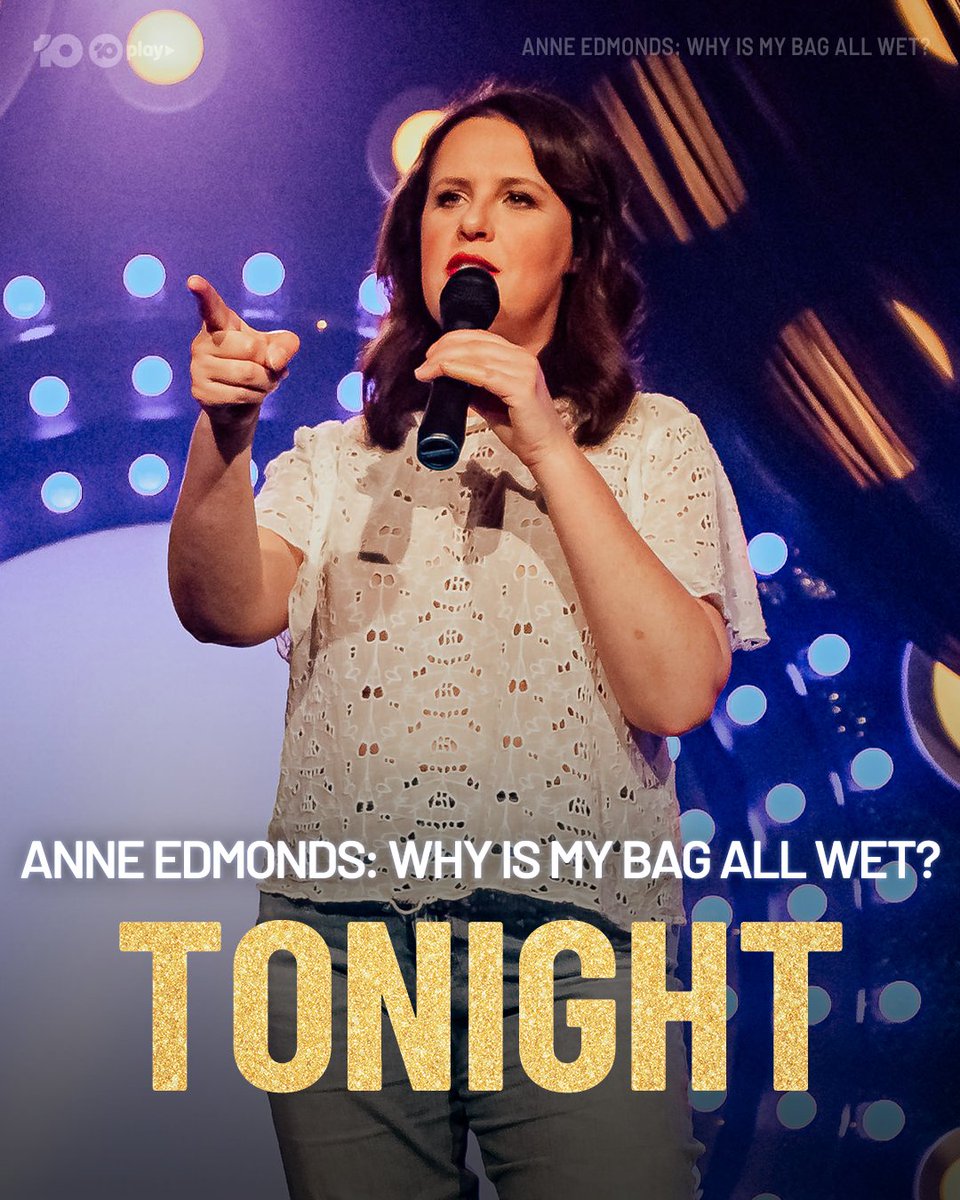 Need a cure for your Monday blues? We've got the comedy remedy 🤒🤣

#HYBPA and <a href="/anneedmonds1/">Anne Edmonds</a>: Comedy Special from 8.40 Tonight on <a href="/Channel10AU/">Channel 10</a> and 10 Play