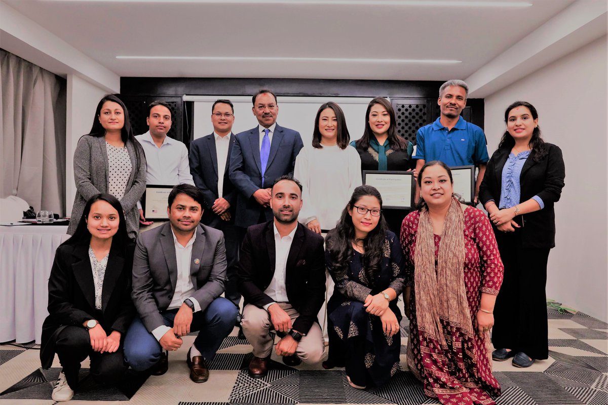 Comclimate's tweet photo. We have successfully conducted the closing event of Communicating Climate, which aimed to establish a pool of Nepali journalists to promote issues around climate change. 
Here are some glimpses of closing event: https://t.co/0OnRb38BPH