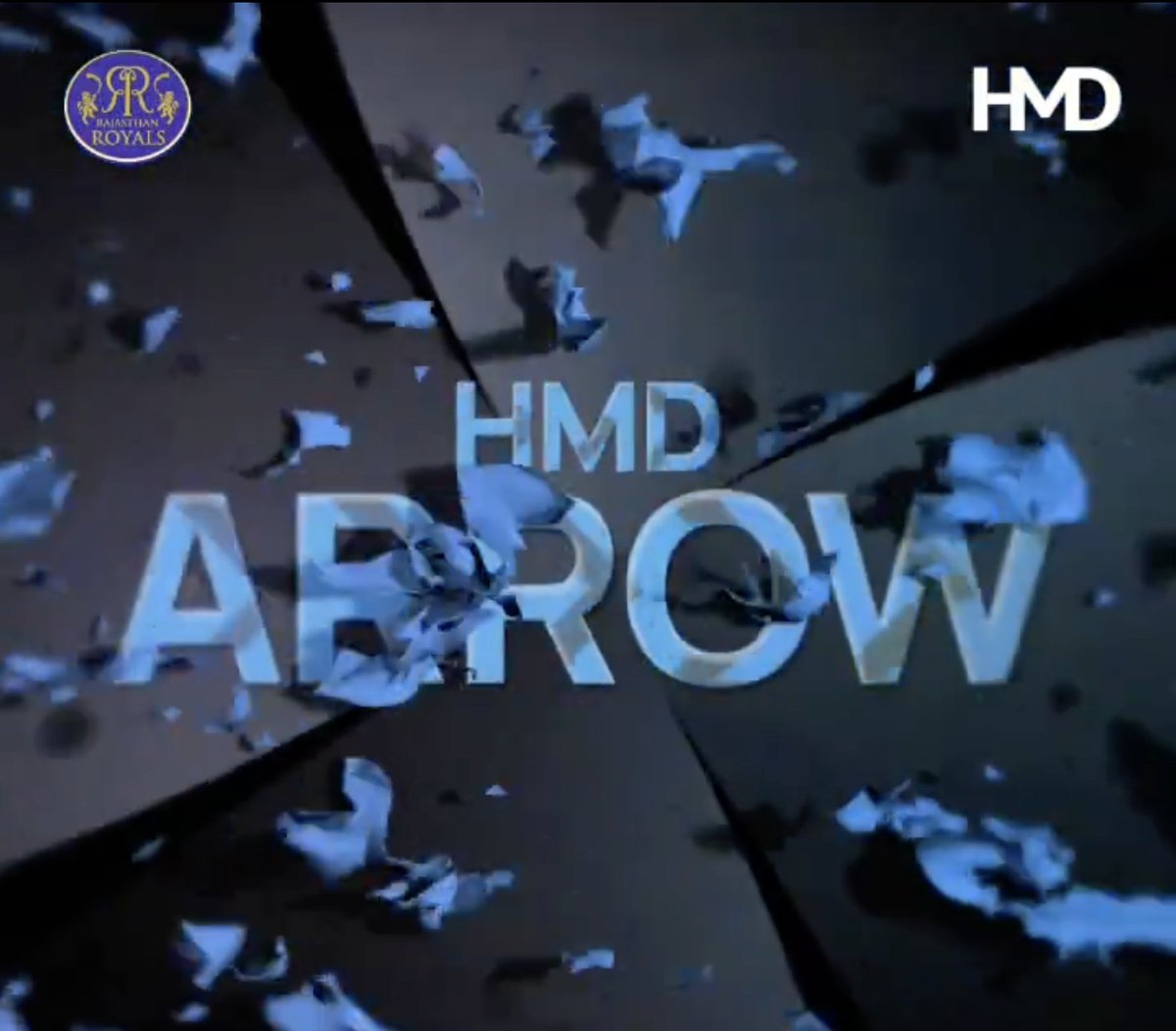 HMD's first smartphone in India will be called HMD Arrow. #HMD #HMDArrow #RajasthanRoyals