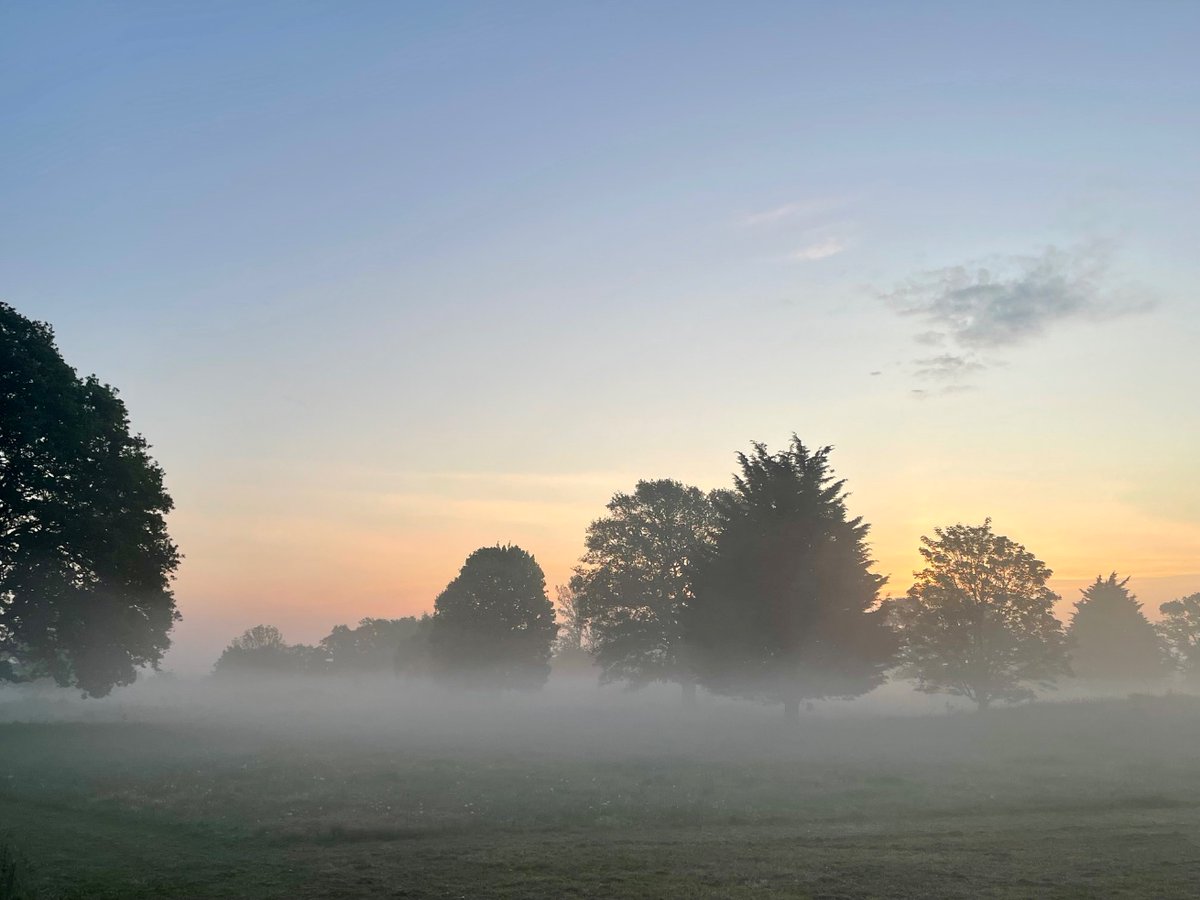 Misty start to the week at Waldringfield #loveukweather @metoffice @ChrisPage90 @WeatherAisling