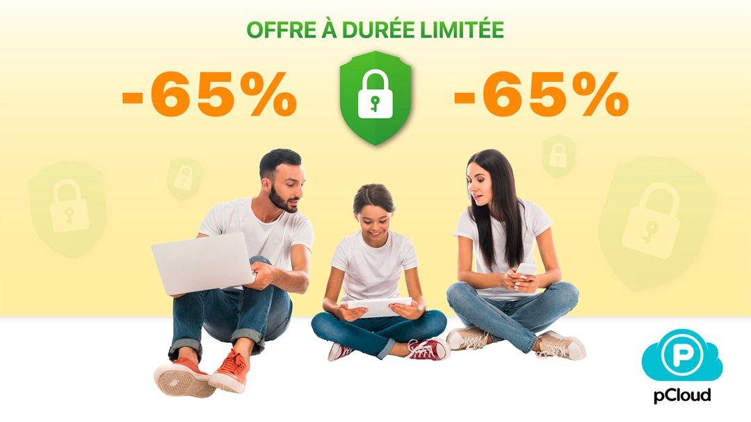 🚀 Mega promo @pCloudapp ! Stockage familial 2To à 10To avec Encryption offerte, jusqu'à -65% ! Lifetime access, fin le 20/04/24. Ne ratez pas ça ! #pCloud 💾 #BonPlan 👉 clubic.com/bons-plans-526…