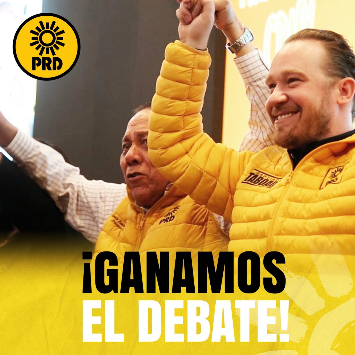 No hay duda que @STaboadaMx ganó 3 de 3 #DebateChilango Será nuestro próximo jefe de gobierno ¡Vamos a Ganar este 2 de junio! #TaboadaJefeDeGobiernoCDMX #ElJefeTaboada #SomosPRD #ElCambioViene