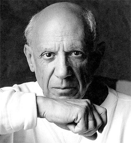 “Hay personas que transforman el Sol en una simple mancha amarilla, pero hay también quien hace de una simple mancha amarilla el propio Sol”. Pablo Picasso #Fuedicho