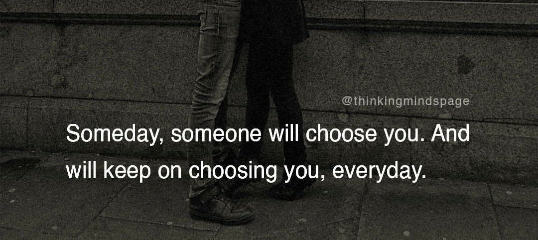 Postiv_Thinking's tweet photo. Someday, someone will choose you. And will keep on choosing you, everyday..
#bbtvi #Eurovision2024 #KimJiWon https://t.co/avzv4YOA10