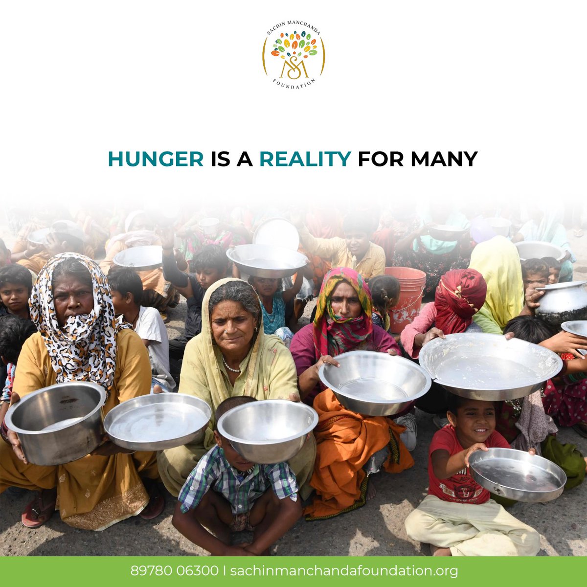 Let's come together to ensure that no one goes to bed #hungry and put a stop to this #social evil. @SMF_INDIA

#SachinManchandaFoundation #SachinManchanda #SMFoundation #SMF #ManchandaFoundation 

#food #fooddistribution #donation #helppeople #helpingneedy #needypeople #poor