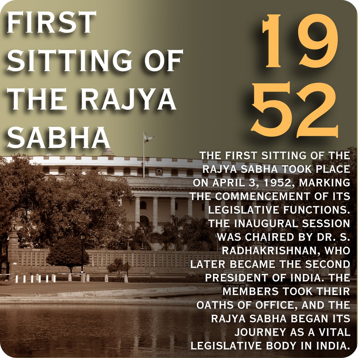 deeplearning_yt's tweet photo. Historical Significance of May 13th.

#OnThisDay #13thMay
#RajyaSabha #Parliament #IndianPolitics #BenCarlin #AroundTheWorld #Adventure #ZakirHusain #PresidentOfIndia #Legacy #PokhranTests #NuclearPowers #IndiaDefense #History #Milestones #LearnFromThePast https://t.co/sNtQ3DbIFV