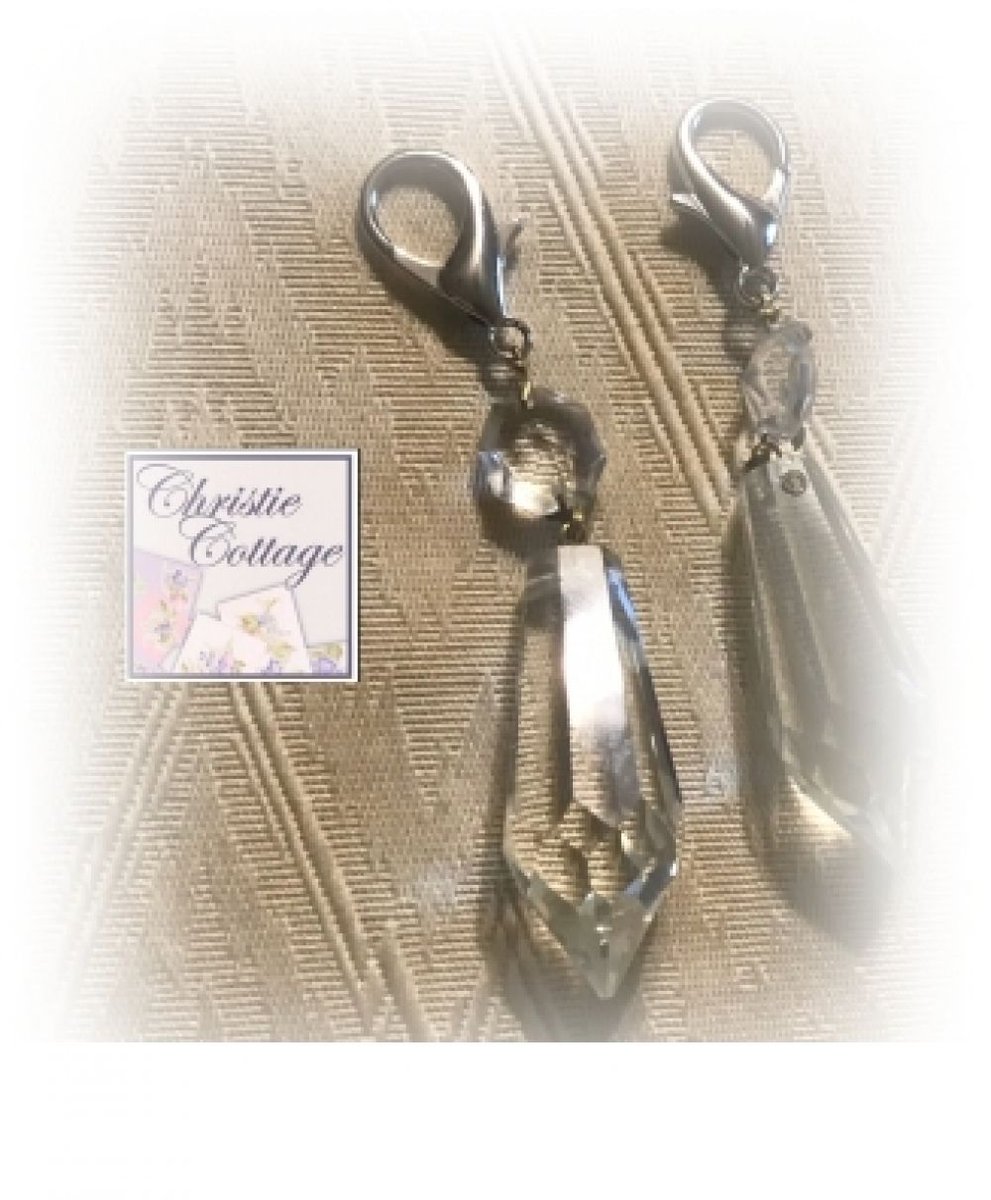 Crystal purse charm | Christie Cottage christiecottage.net/product/leaded… via @christiecottage #CCMTT