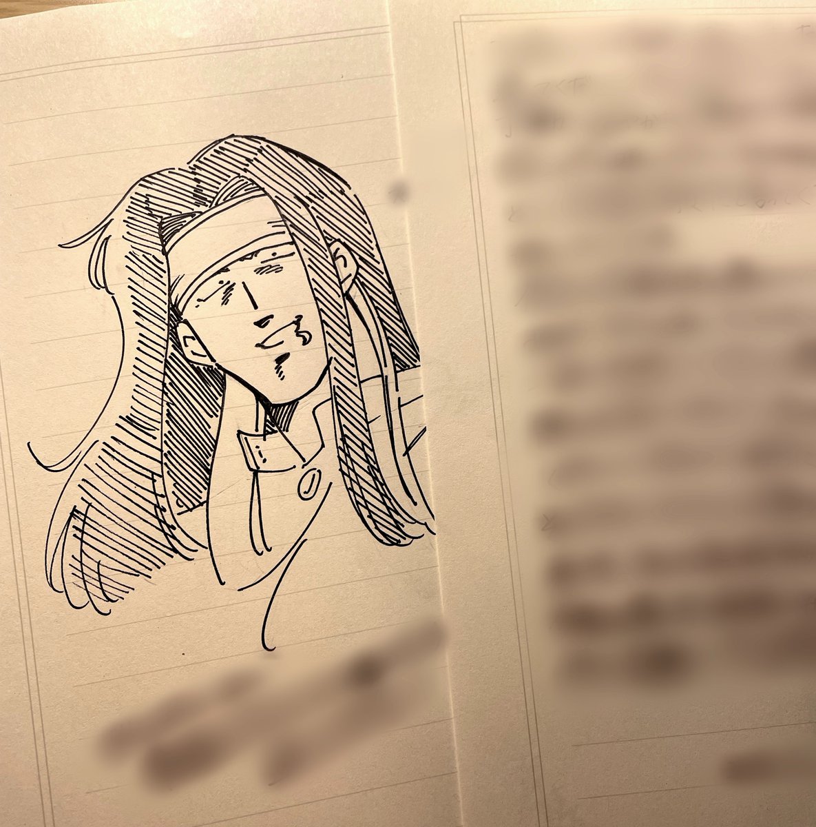 いただいたファンレターにお返事を書いています
とても布瀬愛の強い方でした 