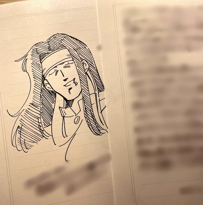 いただいたファンレターにお返事を書いています
とても布瀬愛の強い方でした 