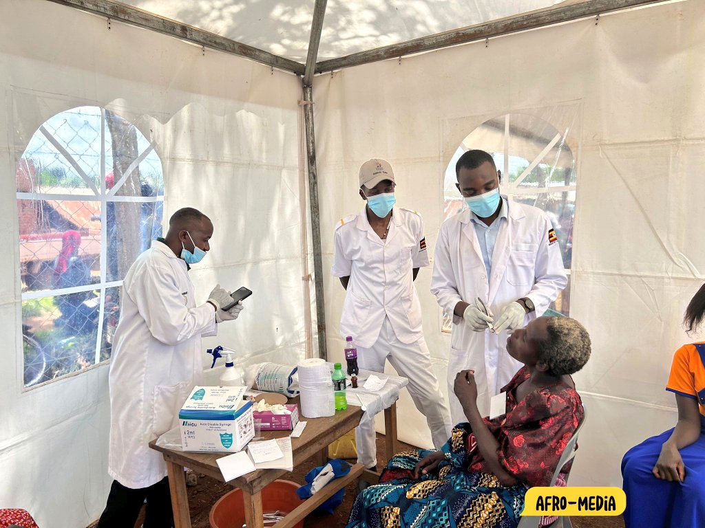 The people of Kasambya county Mubende District will never forget the free medical services offered to them by the #PLUMedicalTeam during the belated women's day celebrations at Lwegula P/S grounds on 12/05/2024.
@mkainerugaba
@mkainerugaba 
@MichealMawanda1