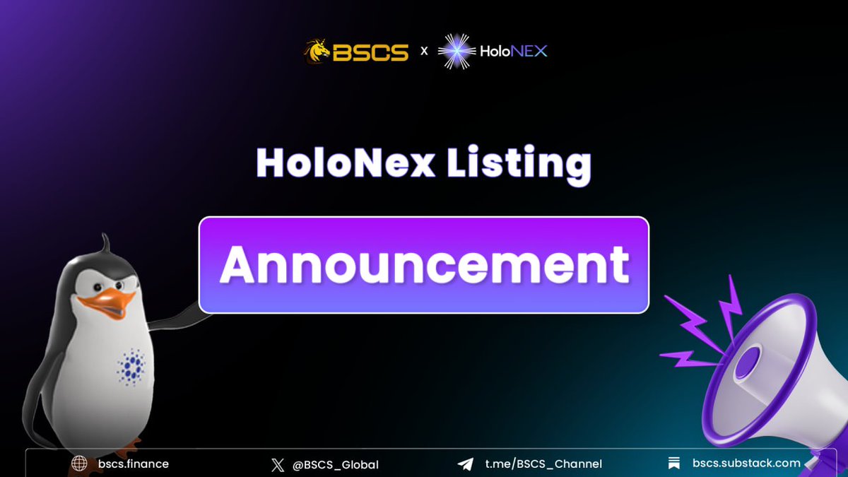 🆕 @HoloNexAR Listing Final Announcement ✉️ The $NEXL token launch has been postponed by the HoloNex team owing to market conditions. We regret to inform you of this and HoloNex would want to extend their deepest regrets for any trouble this may have caused. Users that took
