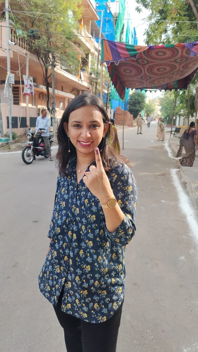 Voted. 

#LokSabhaElections2024