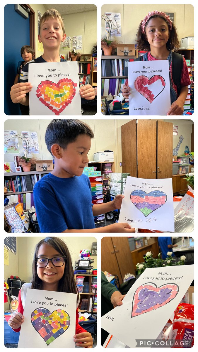 Happy Mother's Day to all of our Mothers and all who mother our Cottonwood Cougars. These 2nd Graders took some time to say thanks to some of the special people in their lives. #TheHUSDWay #CottonwoodCougars
