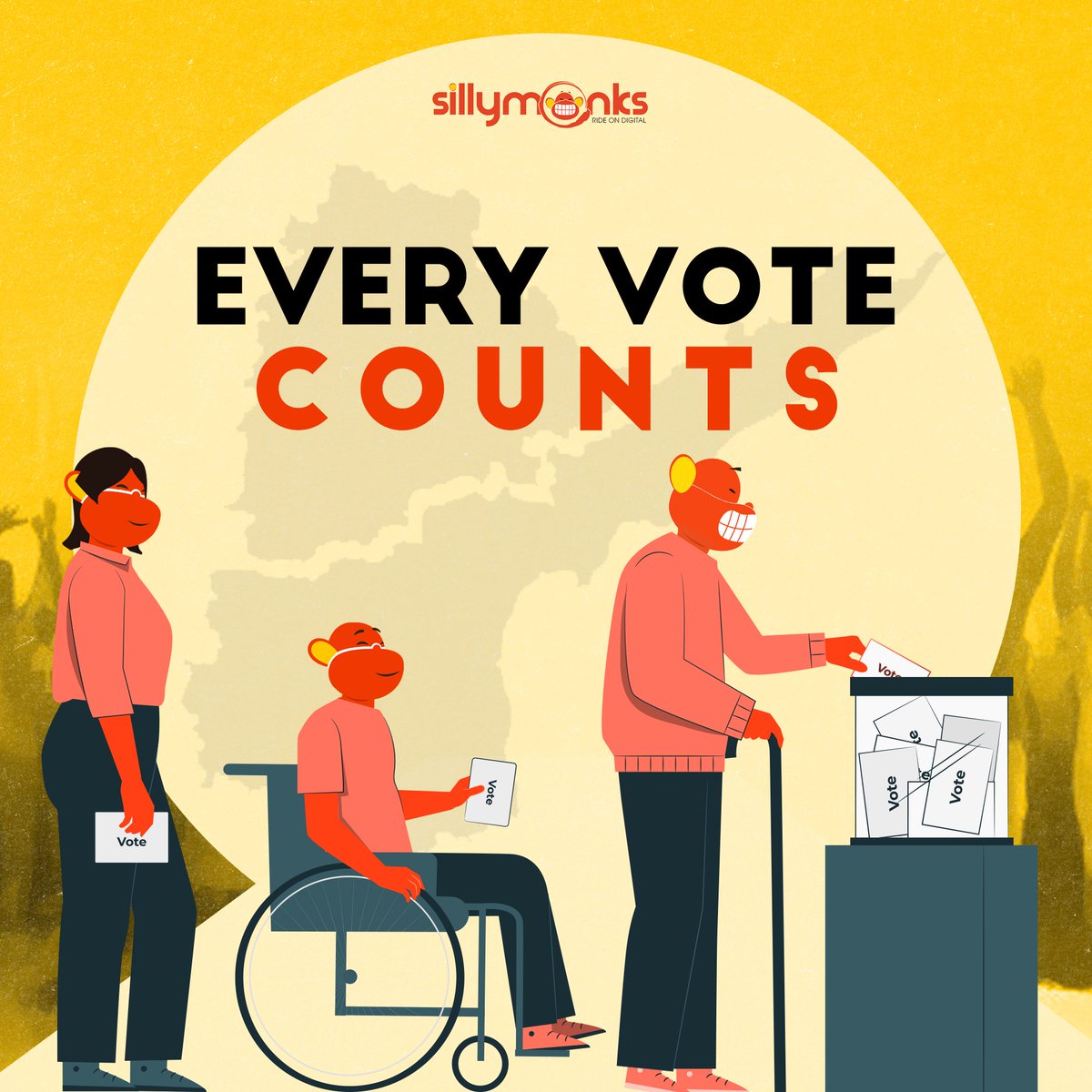 Cast your vote today, make your voice heard, and let every ballot count! 🗳️✨ #EveryVoteCounts #Vote #Elections #VoteNow