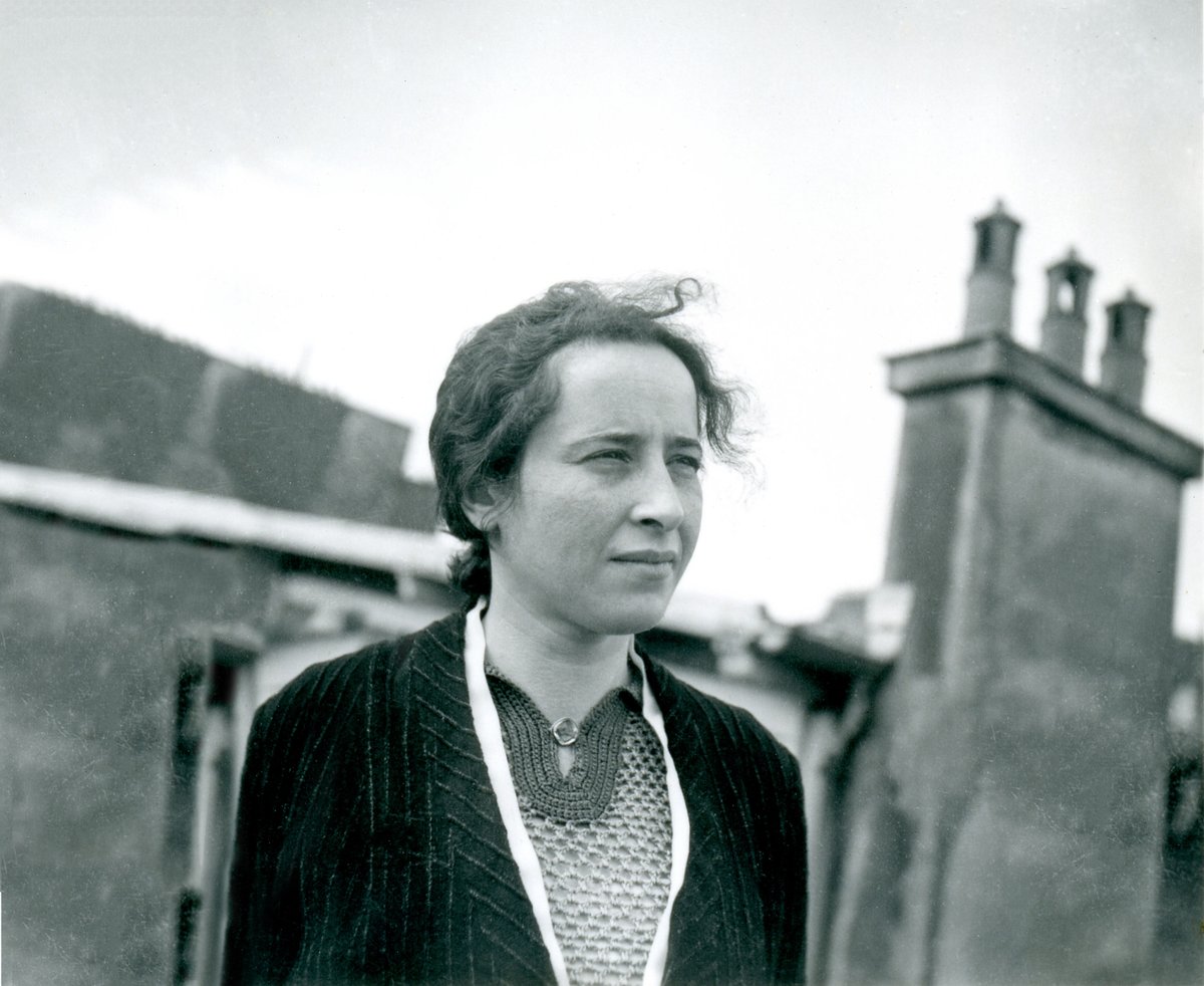 'There are no dangerous thoughts; thinking itself is dangerous.' Hannah Arendt #quote . #MondayThoughts
