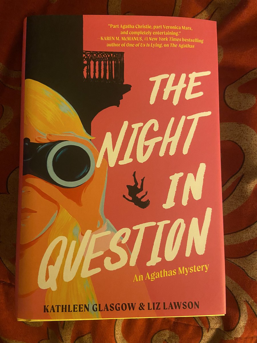 A solid 5/5 sequel to an already great series. Alice and Iris have become two of my favorite detectives ever and I can’t wait to read more of their adventures and crime solving shenanigans. #theagathas #thenightinquestion