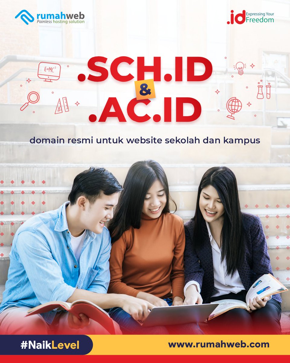 rumahwebtweet's tweet image. Daftarkan segera, klik link ini untuk informasi selengkapnya: rwb.pw/domainmurah  

#NaikLevel #Rumahweb #DomainID #DomainSCH #DomainAC