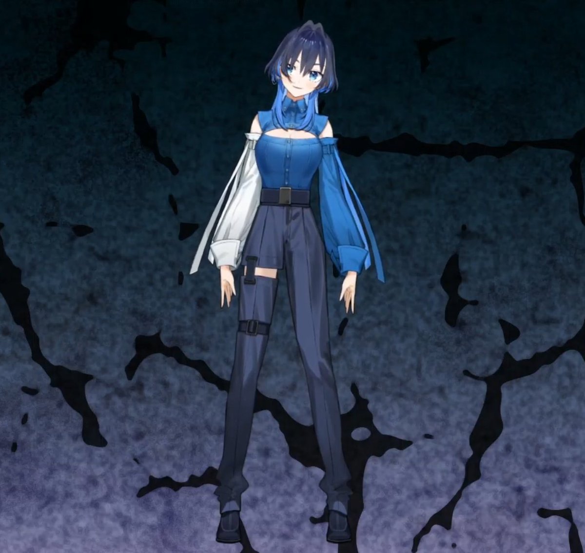 wetrose2019's tweet image. Kronii's new outfit  #krover #kronii #kroniinewoutfit