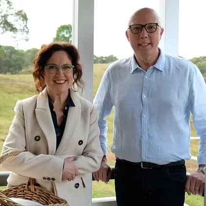 Who else would rock up to a lonely farmhouse with Peter Dutton?