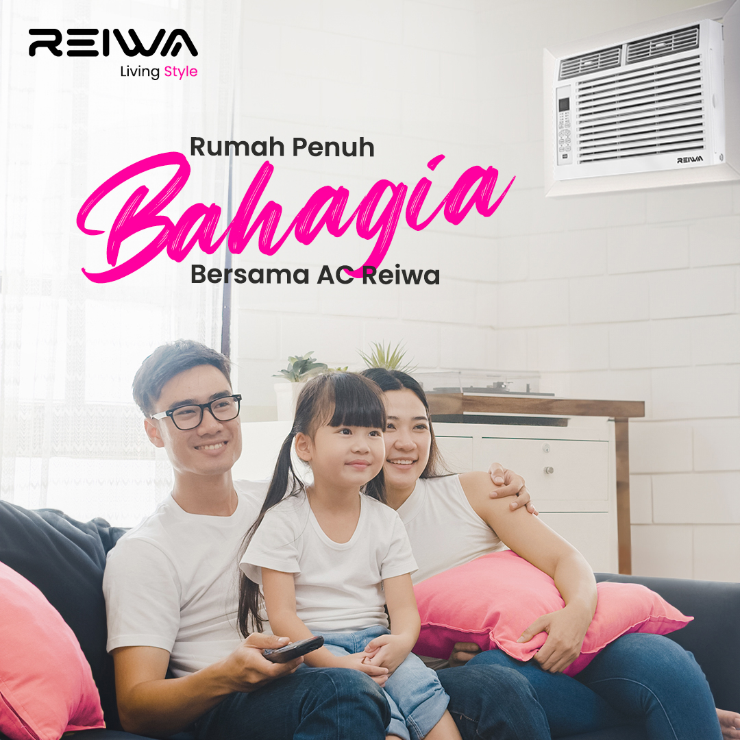 reiwa_id's tweet photo. Habiskan waktu lebih berkualitas bersama keluarga dan Window AC REIWA.

Dinginnya bikin chill dan nyaman untuk beraktivitas seharian di rumah. Jadi, weekend gak perlu lagi ribet, macet ke luar rumah.

Buktikan sekarang chill yang bikin nyaman bareng AC REIWA!

#Reiwa #LivingStyle #homeappliances #lifestyle #ReiwaNewEra #NewEraAppliances #AC #WindowAC #airconditioning #airconditioner