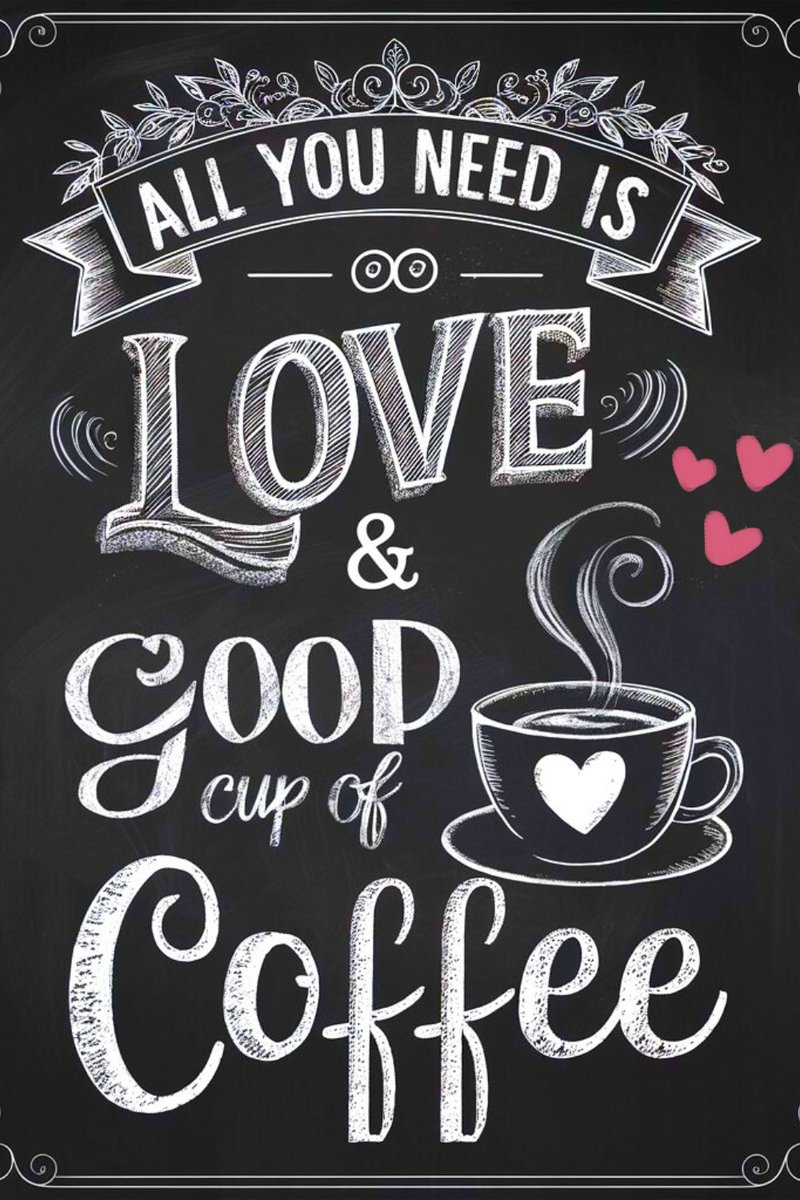 All you need is LOVE & a good cup of COFFEE❤️ Starting the day right: All you need is LOVE & a good cup of COFFEE ❤️☕️ #MorningRituals #CoffeeLover #goodmorning