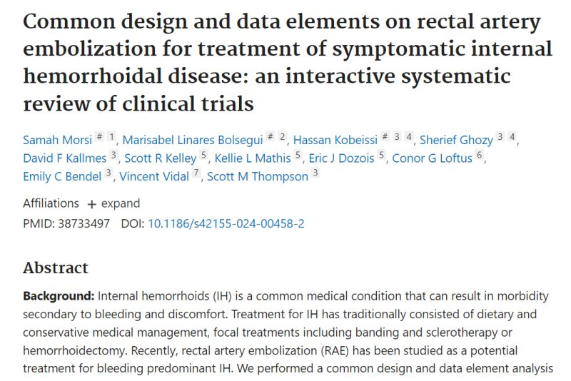Samah M. Morsi, MD, MSc (@drsamahmorsi) on Twitter photo Alhamdulillah! Our latest paper is now online
"This paper represents an exceptional feat of hard work with the exceptional team at <a href="/MayoRadiology/">Mayo Clinic Radiology</a> <a href="/SpringerNature/">Springer Nature</a> <a href="/CVIR_Journal/">CVIR Journal</a> and I'm thrilled to share that it has been published without any revisions! <a href="/SheriefGhozy/">Sherief Ghozy, MD</a> <a href="/HassKobeissi/">Hassan Kobeissi, M.D.</a> Alhamdulillah! Our latest paper is now online
"This paper represents an exceptional feat of hard work with the exceptional team at <a href="/MayoRadiology/">Mayo Clinic Radiology</a> <a href="/SpringerNature/">Springer Nature</a> <a href="/CVIR_Journal/">CVIR Journal</a> and I'm thrilled to share that it has been published without any revisions! <a href="/SheriefGhozy/">Sherief Ghozy, MD</a> <a href="/HassKobeissi/">Hassan Kobeissi, M.D.</a>
