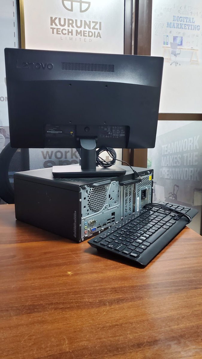 💥 Presenting the Lenovo V530-151GB TW Complete Desktop! 💻 
| INTEL COREI5 8GEN | 8GB DDR4 RAM |  1 TB (1000 GB) HDD 7200 RPM  | COMES WITH THINKVISION 19.5 IPS WIDE LED SCREENS.
PRICE : 35,500
AVAILABLE IN QUANTITY PAY ON DELIVERY
Delivery available countrywide 
☎️☎️0706789734…