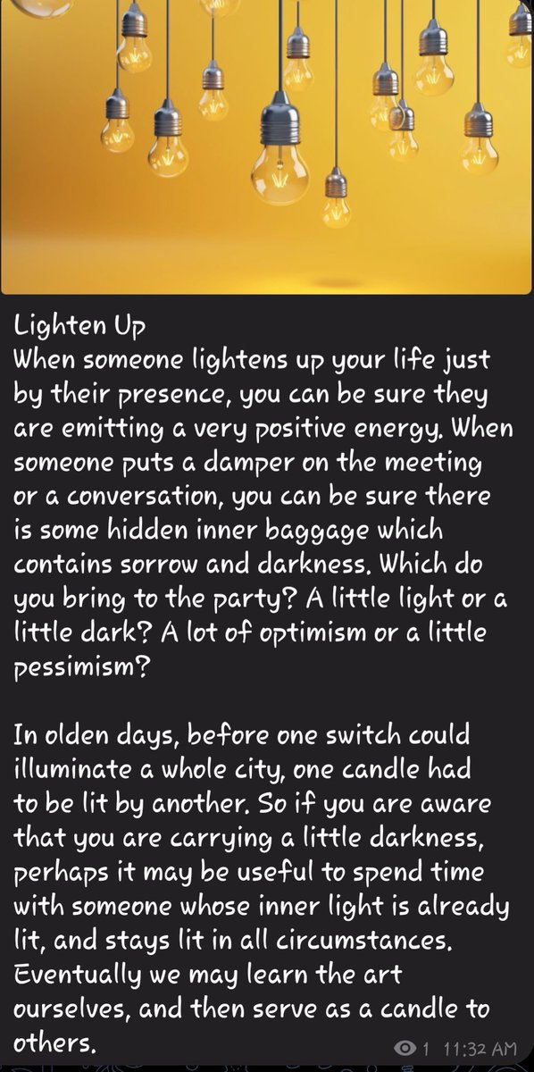 Lighten Up
#Lighten #lightup #LightUpTheLove #yourlife #positive #energy #PositiveVibesOnly #emitting #innerbaggage #InnerStrength #sorrow #darkness #optimistic #pessimism #serve