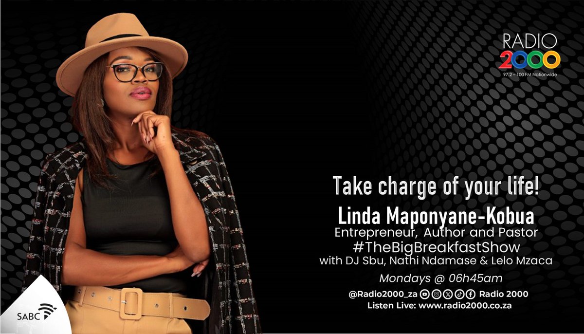 Radio2000_ZA's tweet image. #TheBigBreakfastShow |#TakeChargeOfYourLife

Are you always throwing a pity party?

@djsbu
@nathi_ndamase @LeloMzaca