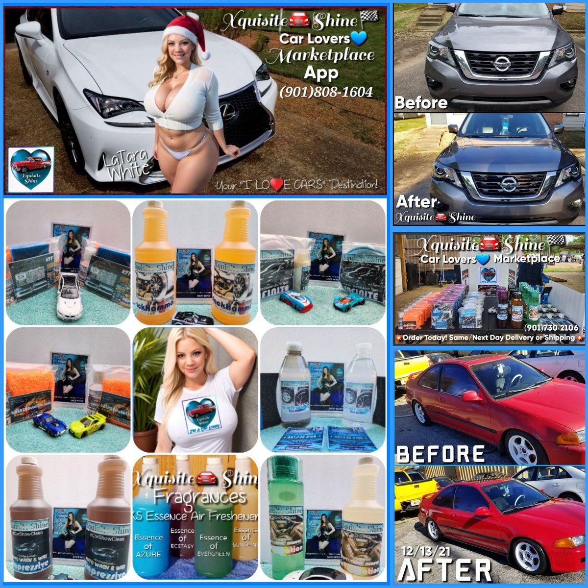Keep Your Automotives 'Car Show Clean' with our Xquisite🚘Shine🏁
Detailing Products and Chemicals.
facebook.com/story.php?id=1… ⬅️(Click Link) 💥ORDER NOW!💥
*Sales Representatives Are On Duty 24/7*

#Automotive #Cars #Detailing #CarLovers #Racing