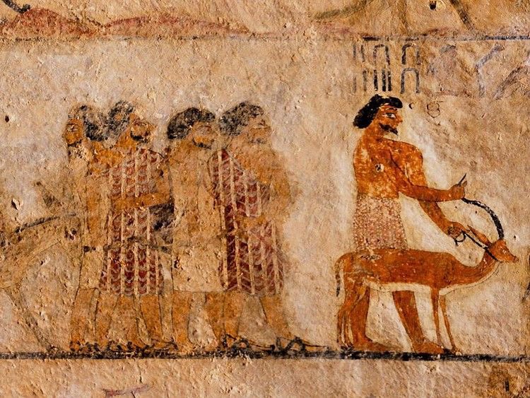 Ancient autobiography of the 11th Dynasty of Ancient Egypt showing the Aamu of the Levant invaded the land , and when they invaded they had no clothes of their own 

worldhistory.org/article/981/th…