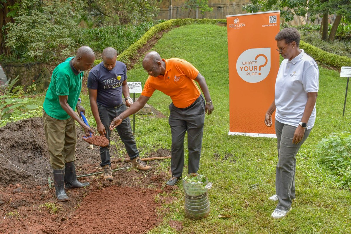 ICYMI: @ICEALION in partnership with @MitiAlliance started a tree nursery at their Riverside Park HQs to mark the National Tree Growing Day.