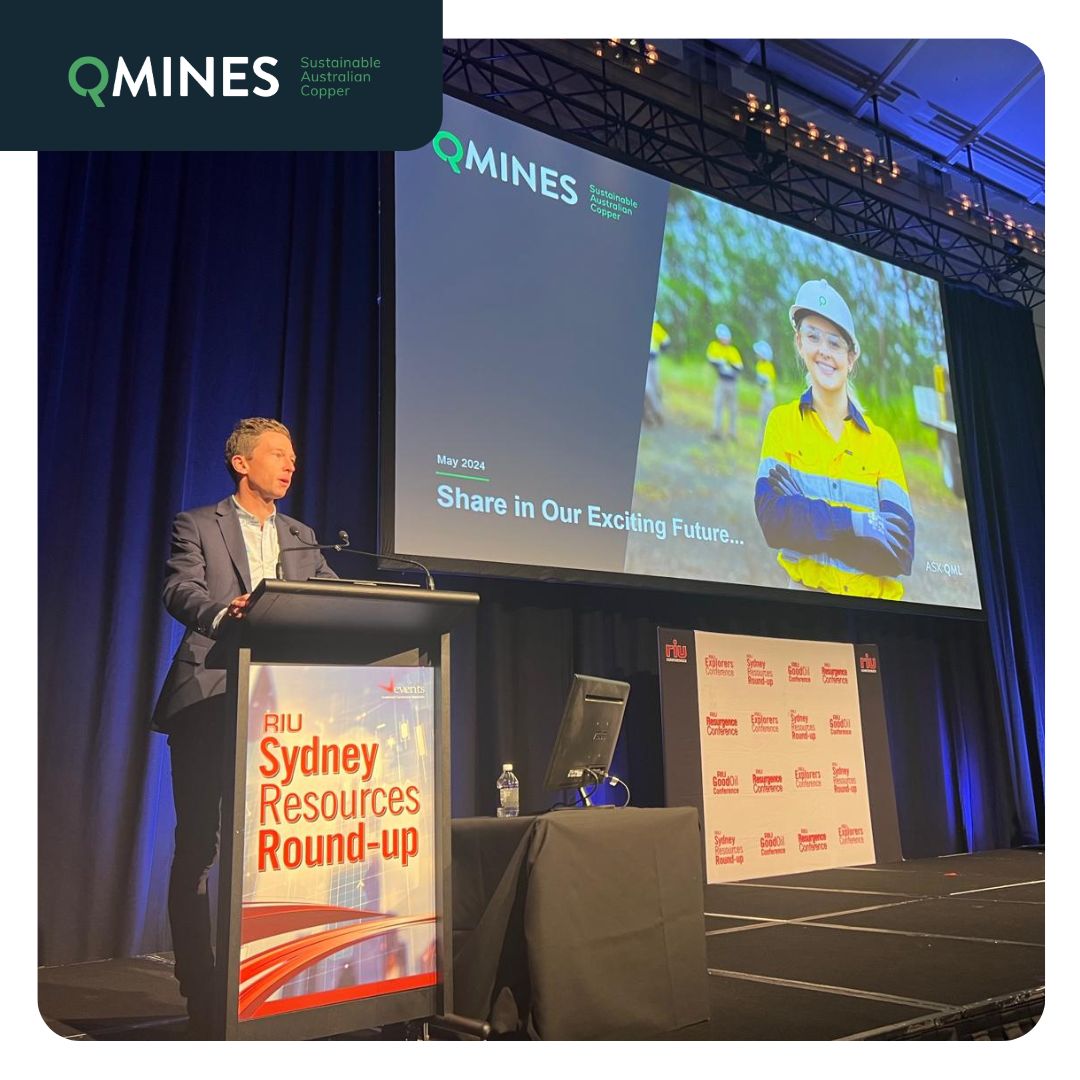📊 If you missed last week's #QMines presentation at the RIU Sydney Resources Roundup, fear not—the video will be landing here soon. ▶️ 

$QML $QML.AX
#presentation #investors #criticalmetals #copper #gold #resources #mining